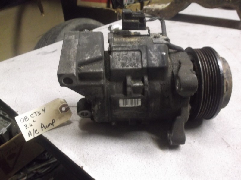 2008 Cadillac CTS 4 A/C Compressor Denso 3.6L 25805995 *FREE SHIPPING*
