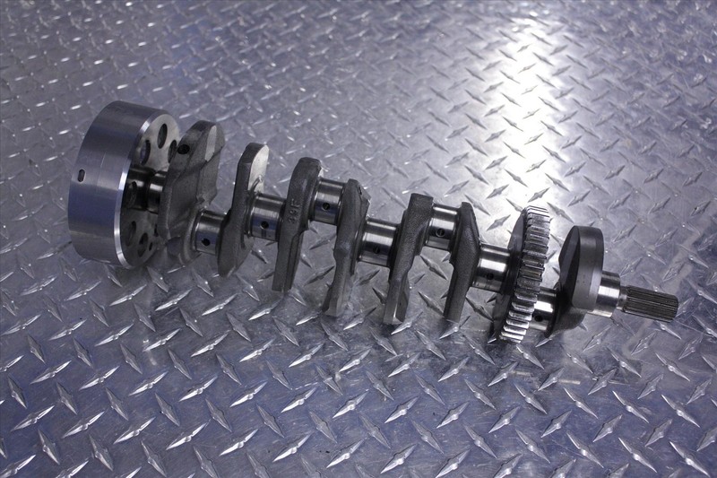 01 SUZUKI GSX-R 600 CRANK SHAFT CRANKSHAFT MAGNETO ROTOR FLY WHEEL GSXR GSX R