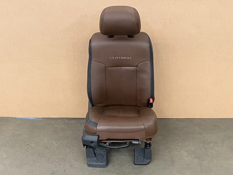 12 13 14 15 16 Ford F250 Front Right Passenger Seat Platinum Brown 1518 OEM