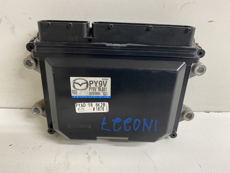 2017-2018 Mazda 3 2.0 2.5 Auto Engine Computer Control Module Ecu Ecm Pcu Pcm