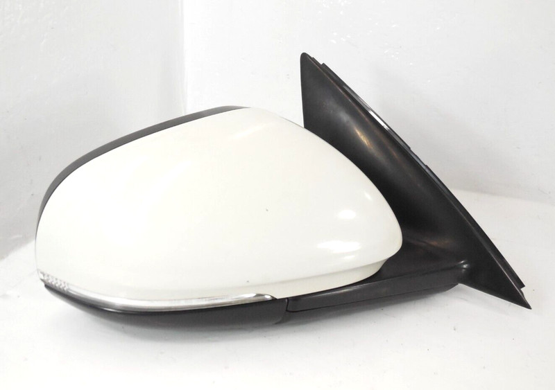 10-15 Jaguar XJ Power Door Mirror Pass Right RH OEM Blind Spot Alert Power Fold