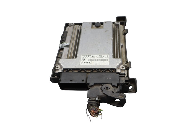 11-12 Audi A8L Quattro ECU ECM Engine Control Module Unit 4H0907560 OEM