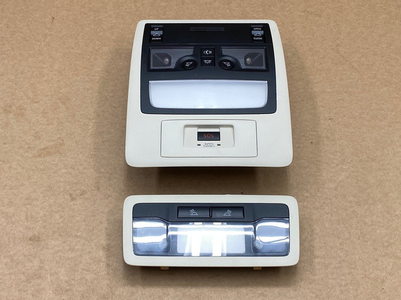 2015-2017 LEXUS GS200T GS350 OVER HEAD ROOF DOME LIGHT LAMP SET OEM LOT776