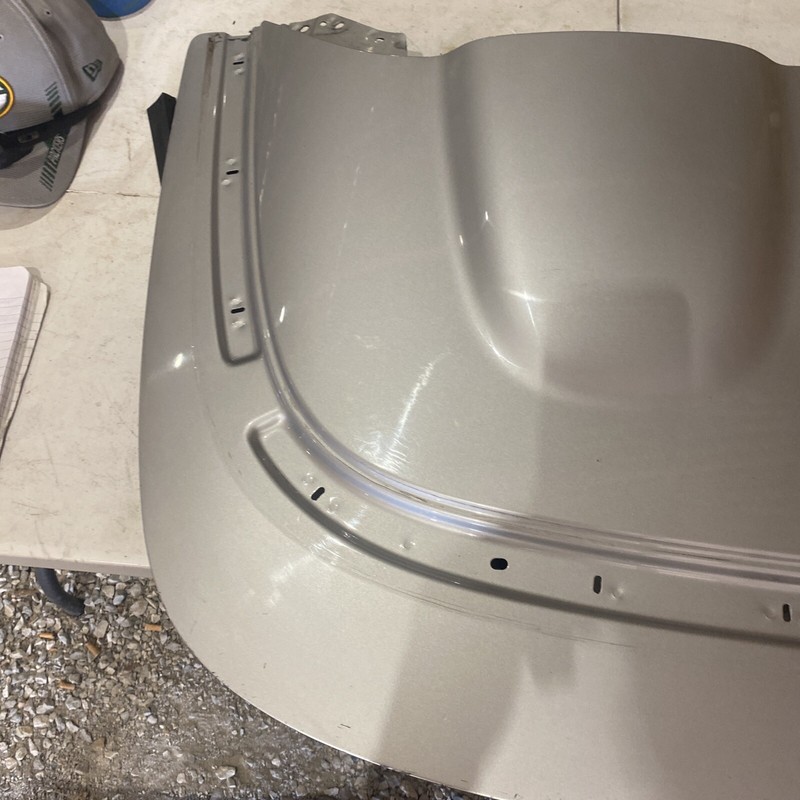 98-03 Mercedes W208 CLK430 Convertible Top Roof Boot Lid Cover Silver (No Trim)