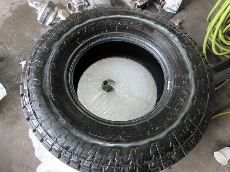 Used LT 35X12.5R17 Nitto Terra Grappler G2 A/T 121R - 11/32