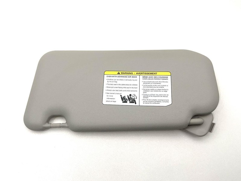 2020-2025 Nissan Sentra Right Passenger Side Sun Visor Gray