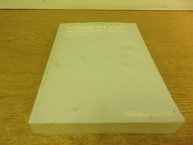Mitsubishi CNC Meldas 500M Series Instruction Manual BNP B2020 *FREE SHIPPING*