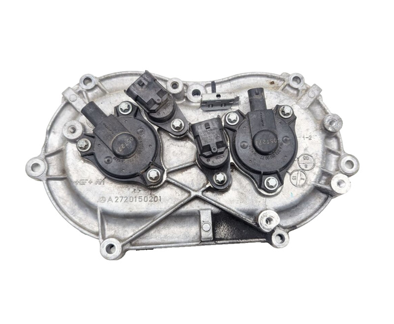 Mercedes W221 S550 E350 Front Left Side Engine Timing Chain Cover Plate OEM