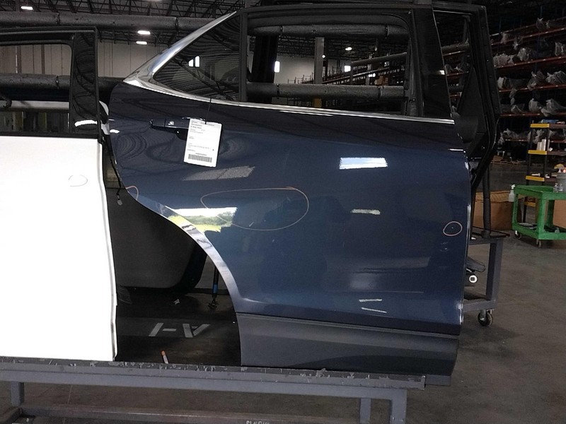 2018 Chevrolet Equinox Rear Right Door Blue Dents 75000 Miles OEM Part