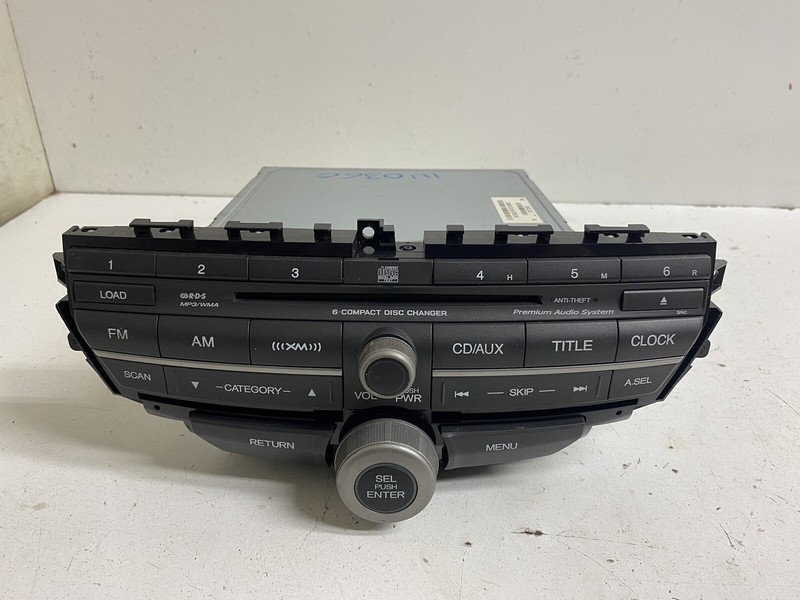 2010-2012 Honda Crosstour 6 Disc CD Radio Stereo Changer 39100-TP6-A012-M1 Oem