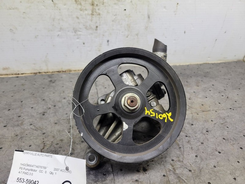 Power Steering Pump VIN M 5th Digit Fits 03-07 ACCORD 1784436