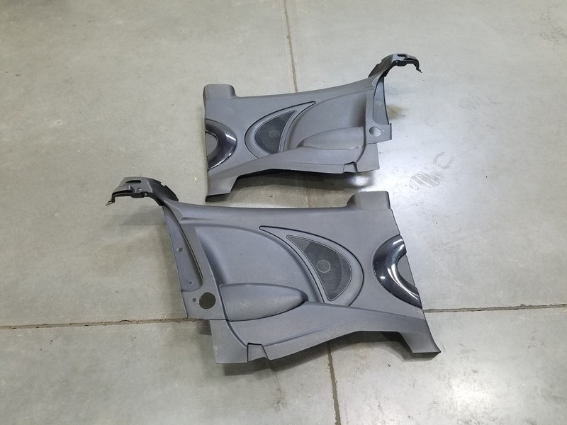 2009 Mini John Cooper Works Rear Interior Quarter Trim Panels #7162 VV5