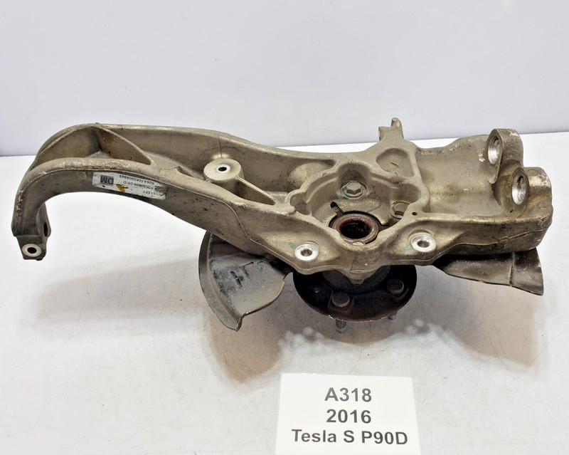 ✅ 2012-2020 OEM Tesla Model S AWD Front Left Driver Side Spindle Knuckle Hub
