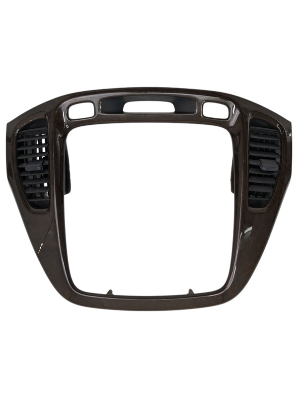 2001-2007 TOYOTA HIGHLANDER CENTER DASH RADIO CLIMATE CONTROL BEZEL TRIM. OEM.