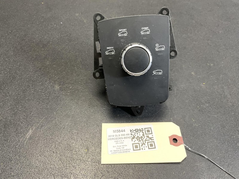 Drive Mode Control Switch 2018 Mercedes GLS 550 1669050003 2017 2019