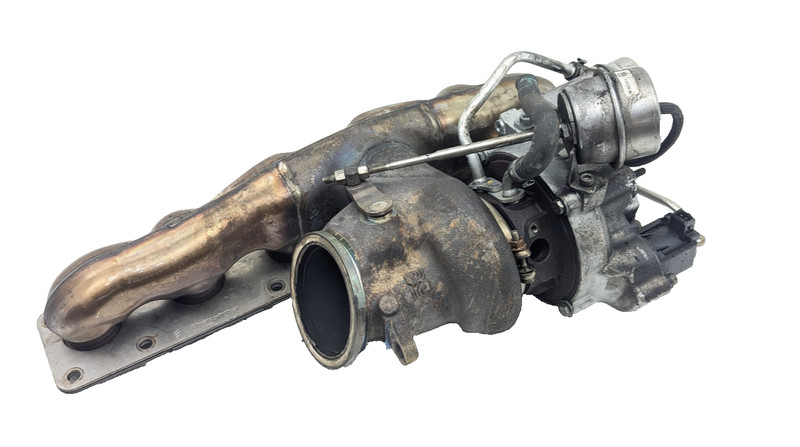2011-2013 BMW N55 3.0L Single Turbo Charger Manifold Assembly E82 E90 F30 OE