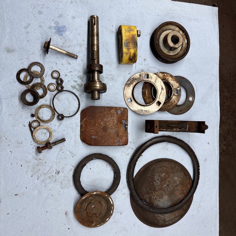 1966 - 1969? Antique Snowmobile Polaris Colt chain CaseParts Clutch Shaft Etc