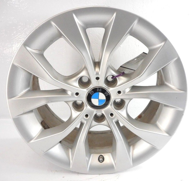 12 13 14 15 BMW X1 17x7.5 17" Alloy Wheel Rim 5 Split Spoke OEM Silver