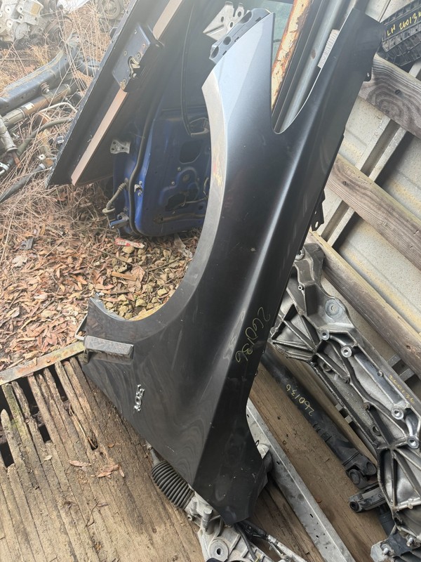 17-22 INFINITI Q60 LEFT DRIVER SIDE LH FENDER - DARK GRAY - PAINT CODE KAD