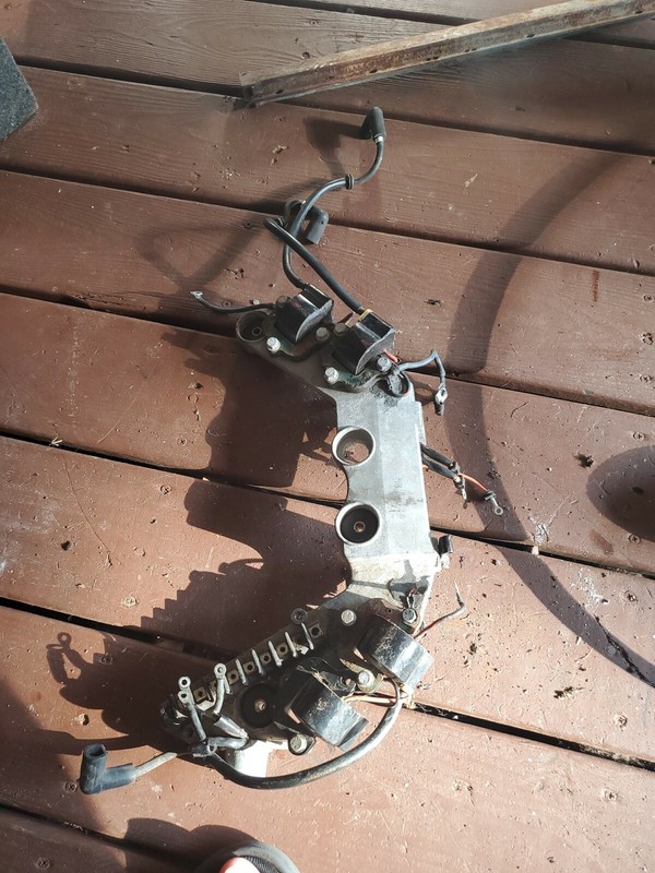 317616 Bracket, Electrical Comp. 1973 Johnson Model