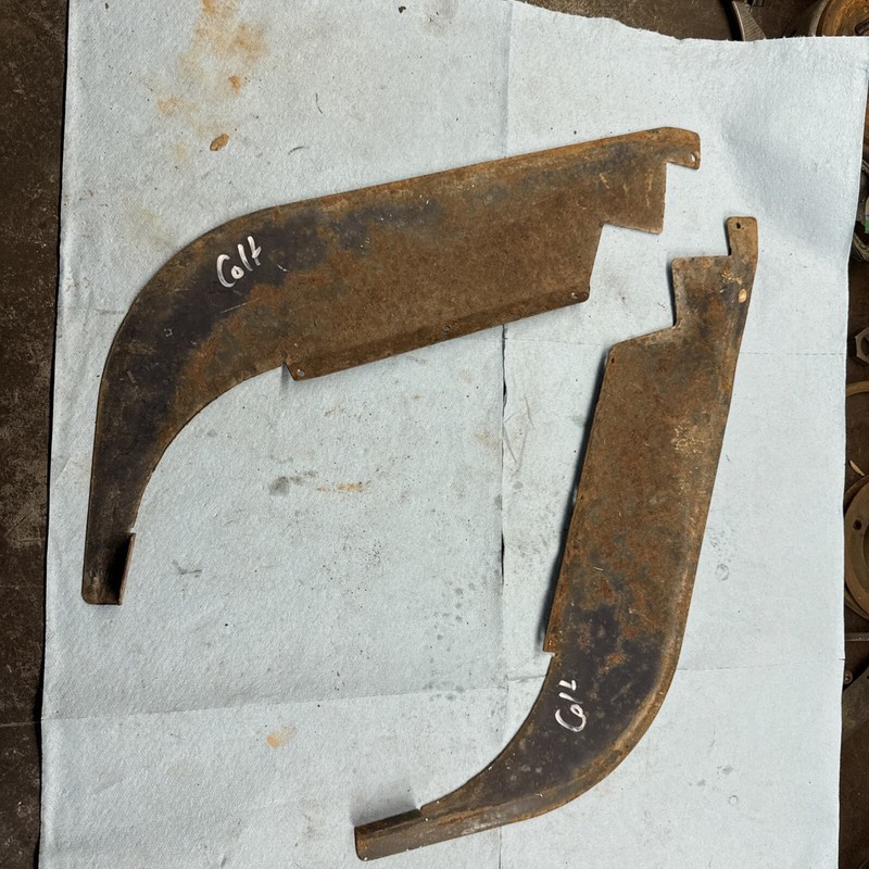1970’s VINTAGE Snowmobile POLARIS COLT 340 Front Bumper Supports Shield