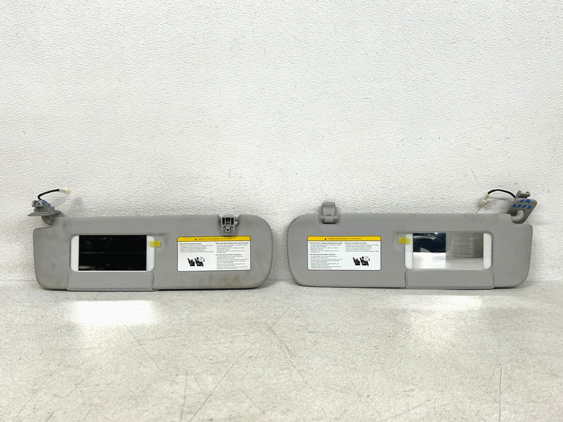 ⭐2017-2023 TESLA MODEL 3 LEFT & RIGHT SUN VISOR SHADE BLOCK MIRROR OEM LOT2725
