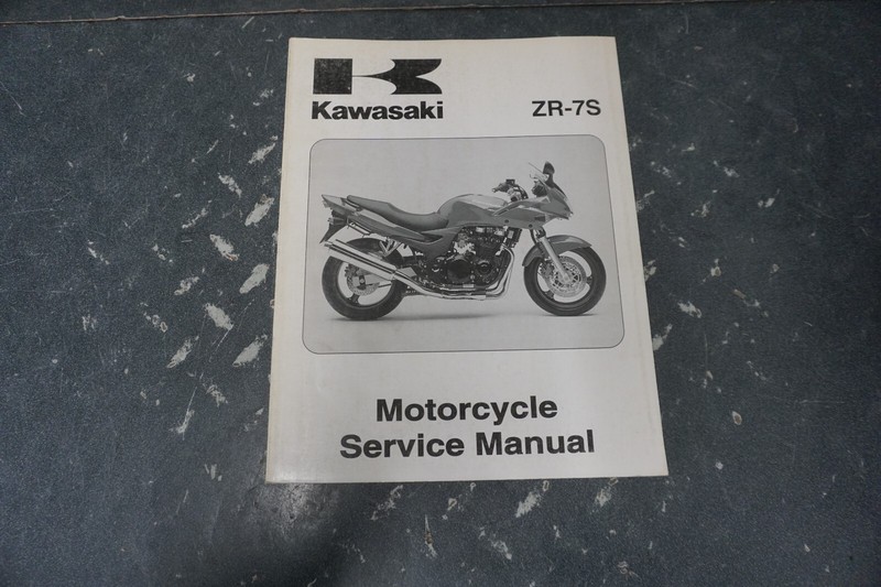 2001 Kawasaki ZR-7S OEM Motorcycle Service Manual 99924-1269-01