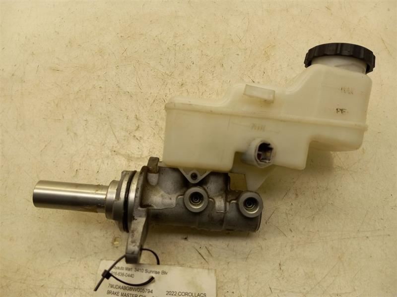 2022 TOYOTA COROLLA CROSS XLE 2.0L AWD AT BRAKE MASTER CYLINDER ASSEMBLY