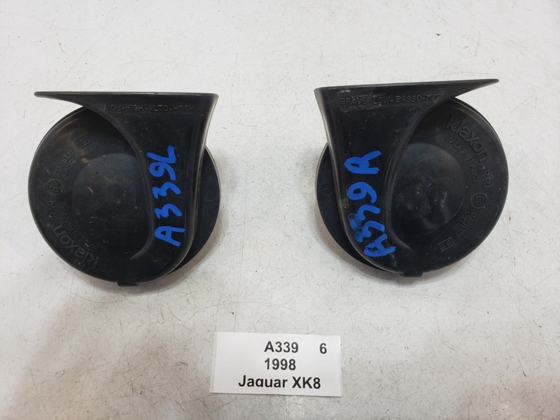 ✅ 97-04 OEM Jaguar XK8 Left Right Driver Passenger Low High Tone Horn Signal SET