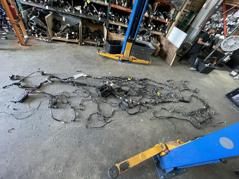 Body Floor Wiring Harness 2018 BMW X1 8715176. For Parts X