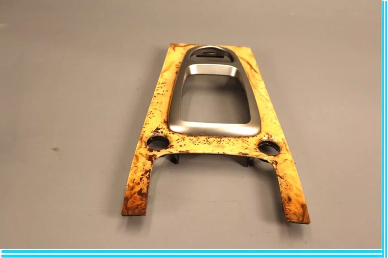 07-09 Jaguar XK XKR X150 Center Console Gear Shifter Bezel Trim Wood OEM