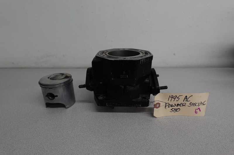 1994-1998 Arctic Cat EXT Powder Special ZR 580 OEM Cylinder Bore Jug w/ Piston