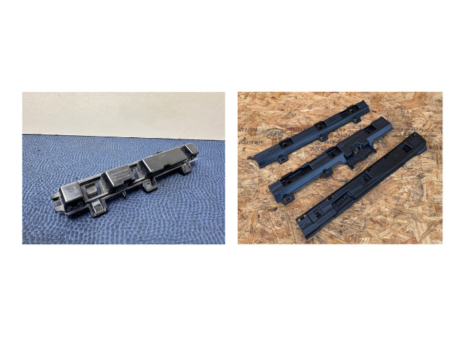 14–20 OEM BMW F32 Left Driver M Sport Rocker Panel Bracket Mount COMPLETE SET