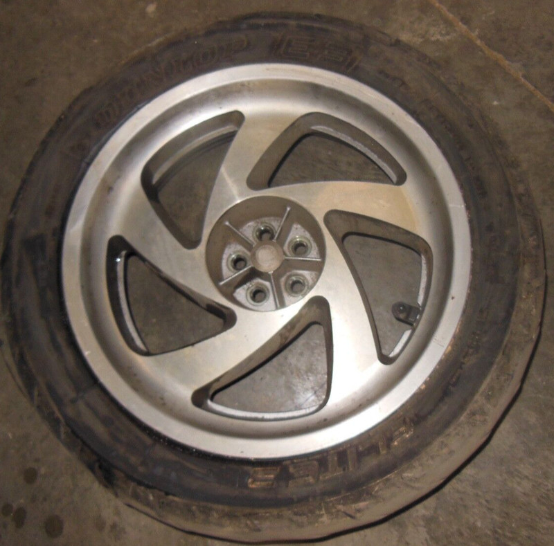 2002 Honda Goldwing GL1800 GL 1800 Rear Back Rim Tire Wheel 180/60-16 16"#59