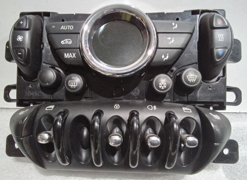 2011-2012 Mini Cooper HT AC Heater Window ControlsATC Heated Seats Front Fogs