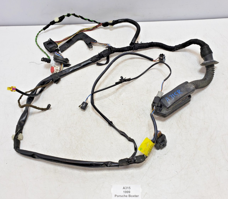 ✅ 1997-2005 OEM Porsche Boxster 986 Right Passenger Door Wire Wiring Harness