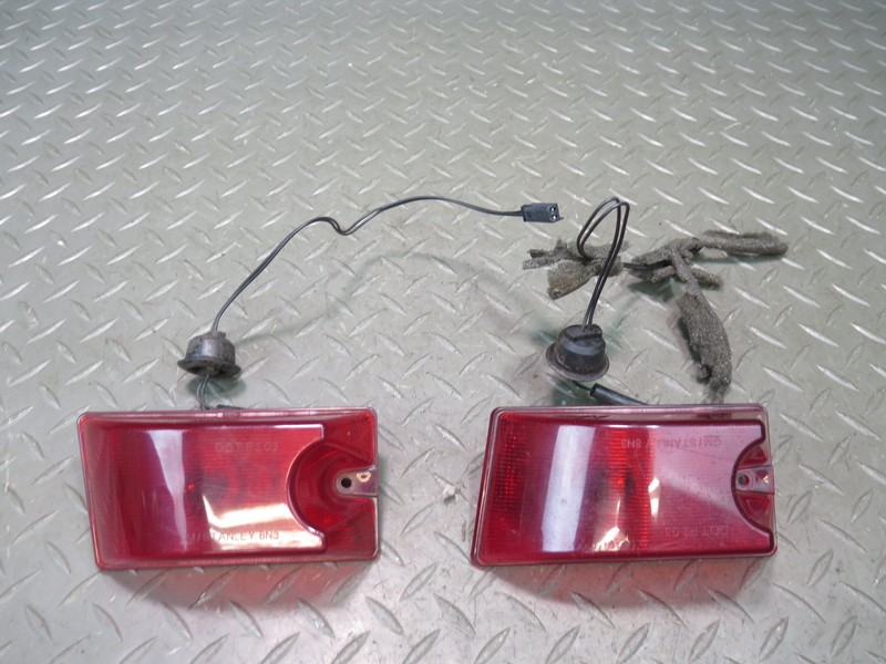 2003-2009 HUMMER H2 REAR ROOF CLEARANCE MARKER LIGHT LAMP SET OF 2
