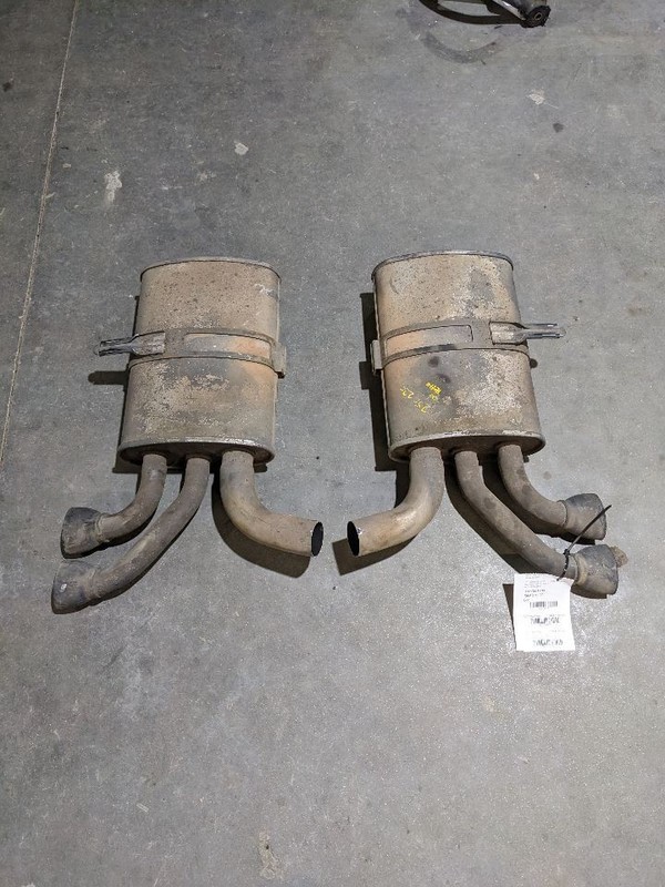1997-2004 C5 Chevrolet Corvette Oem Exhaust Muffler Left Right Set 1176175