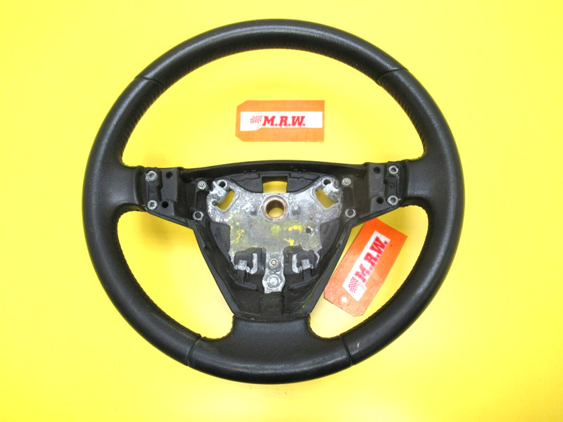 STEERING WHEEL BLACK LEATHER HAD RADIO CONTROLS 12796742 CAR oem 03-05 SAAB 9-3