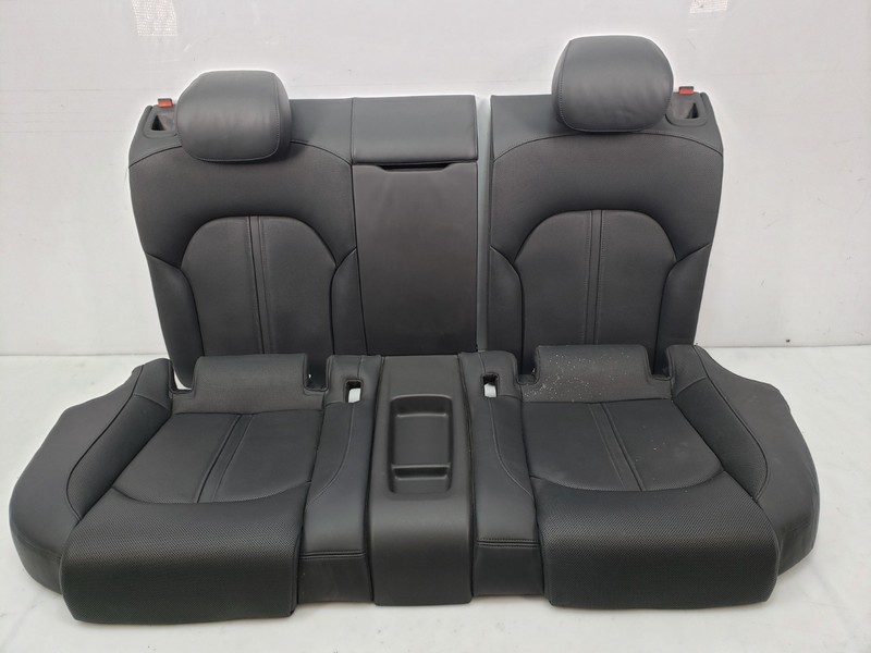 ✅ 14-18 OEM Audi RS7 Rear Lower Upper Seat 2nd Row Black Leather SET