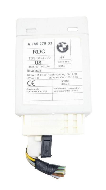 OEM 2008-2010 BMW 528i 3.0L Tire Pressure Control Module TPMS 6785279-01