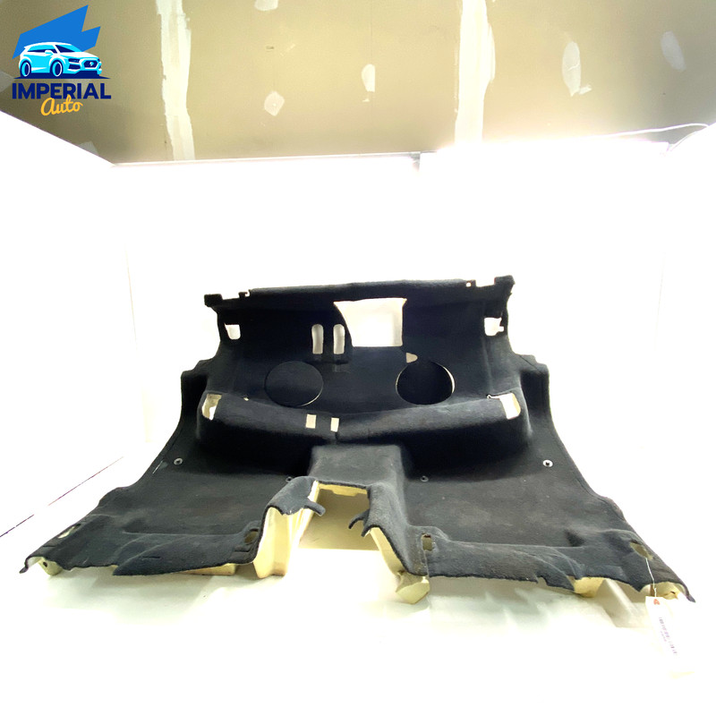 11-17 PORSCHE CAYENNE REAR SECOND ROW FLOOR CARPET COVER TRIM INSULATOR LINE OEM