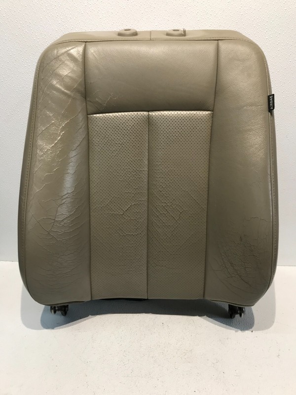 07-10 FORD EXPEDITION LEFT LH DRIVER UPPER BACK REST CUSHION HEATED Beige 2L