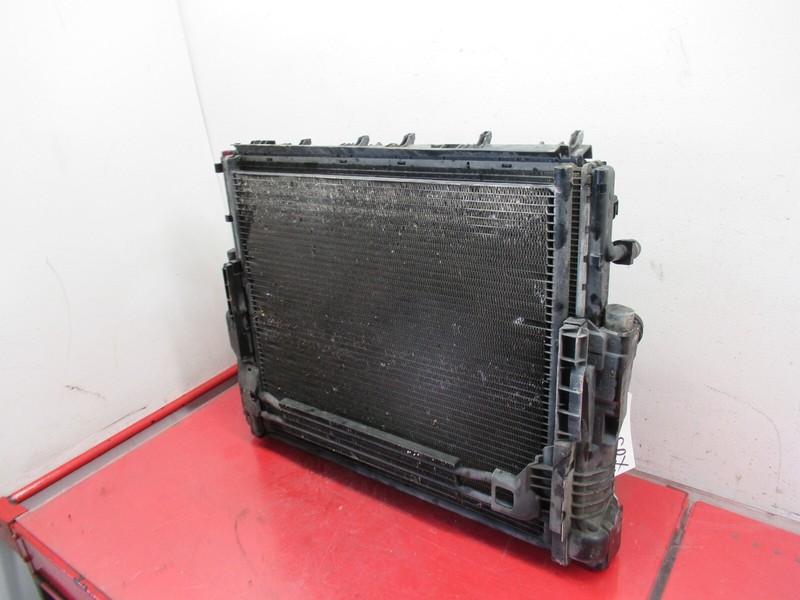 07-13 BMW E92 E93 335i RADIATOR AC CONDENSER FAN ASSEMBLY OEM
