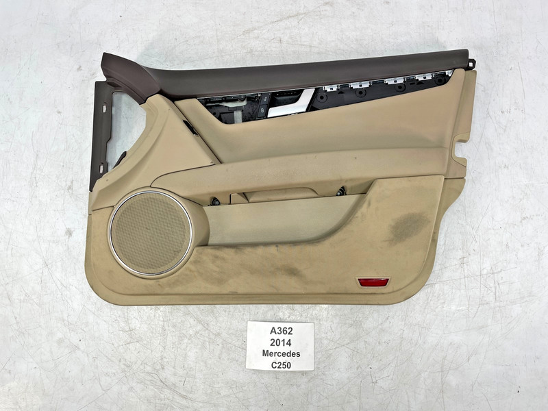 ✅ 08-14 OEM Mercedes W204 C300 Front Right Passenger Interior Door Panel Beige*