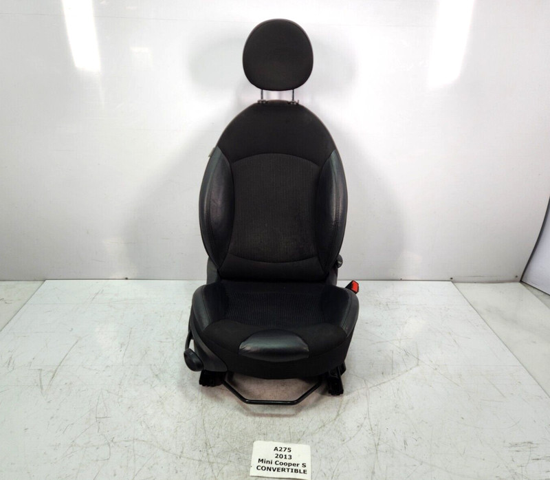 ✅ 11-15 OEM Mini Cooper S R57 Front Right Passenger Side Seat Black Assembly