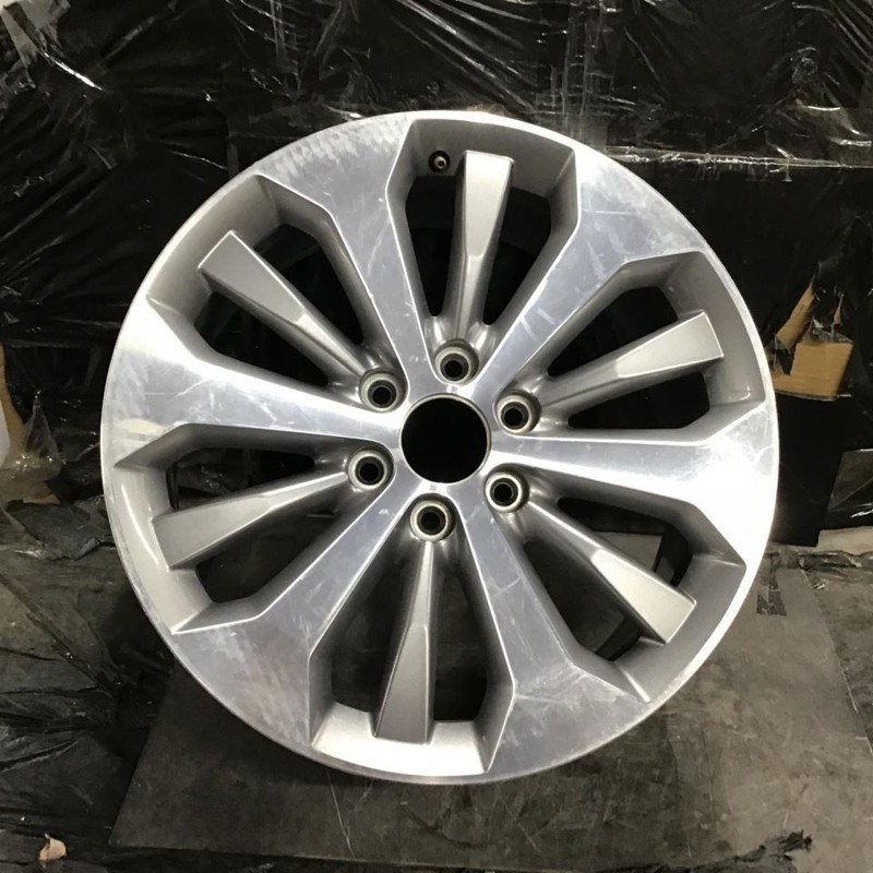 Wheel 20x8-1/2 12 Spoke Machined Face Fits 15-16 FORD F150 PICKUP 75088