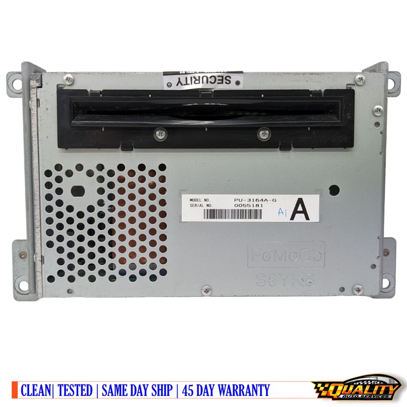 2010 Ford F150 Radio Receiver AM FM CD MP3 w/o Satellite AL3T-19C107-AG OEM