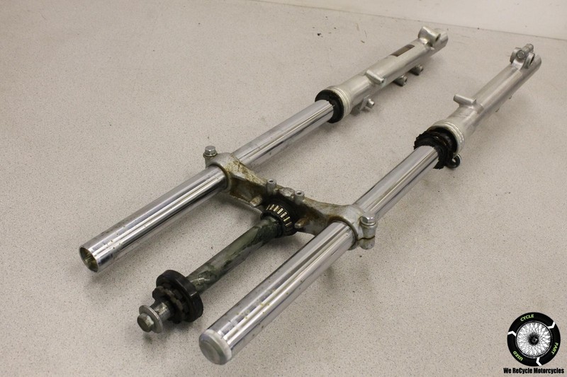 2002 Kawasaki Vulcan 750 Vn750a Front End Forks Suspension Dampers Lower Tree VN