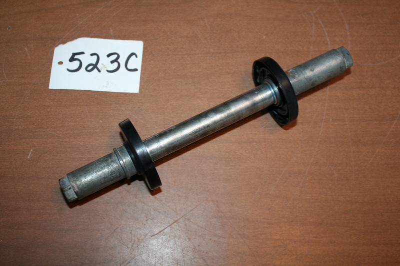 1986 Kawasaki KX125 Front Axle Shaft Bolt OEM 86 B